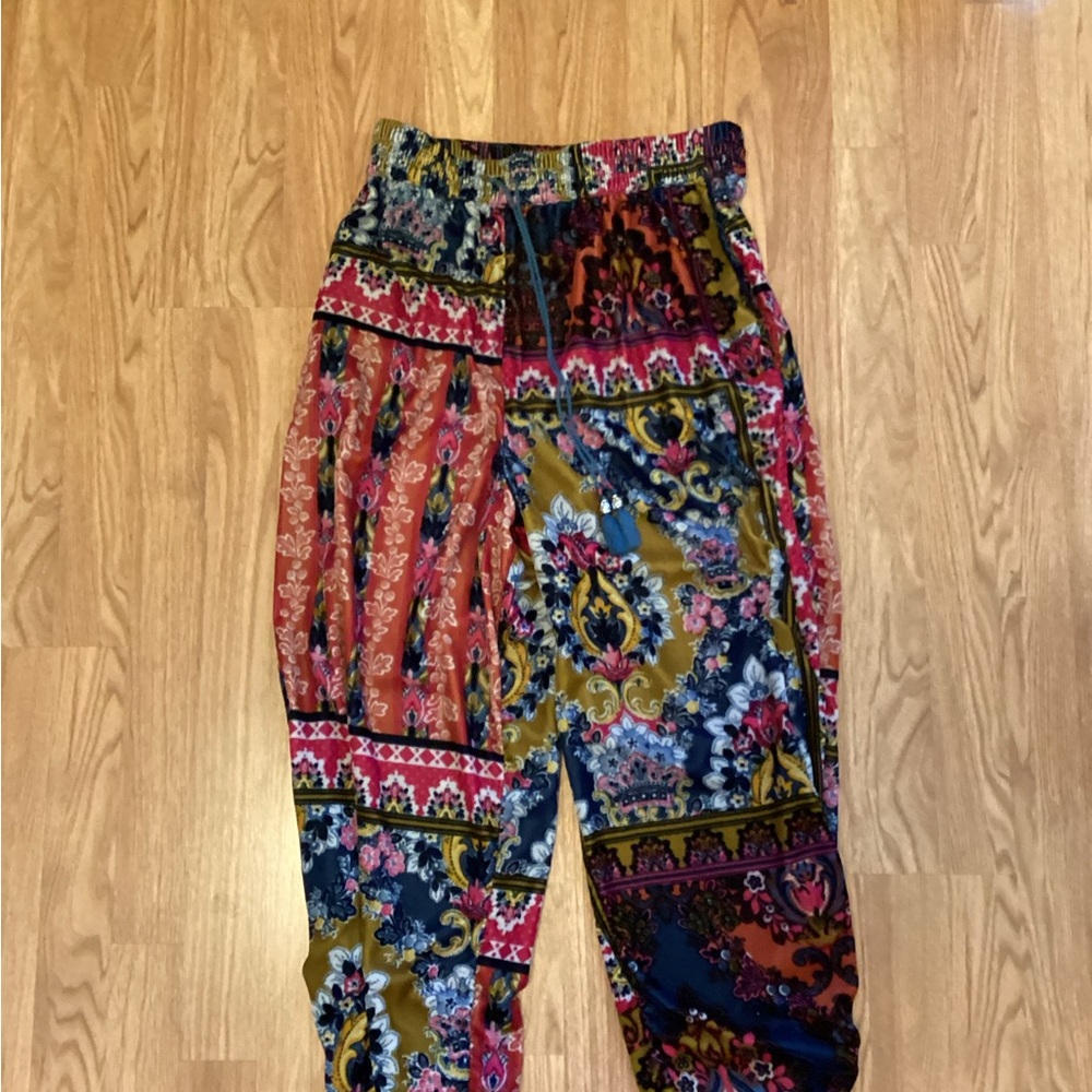 Anthropologie Multicolor Patterned Pants